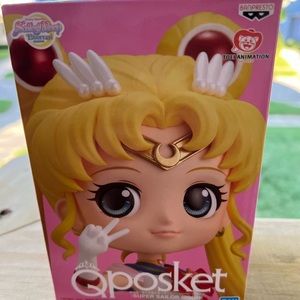 BNIB: Sailor Moon Eternal Q Posket Super Sailor Moon (Ver. A) 🌙👑